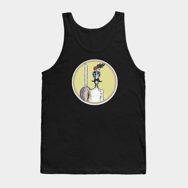 Zombie Fencer Tank Top by Dock94